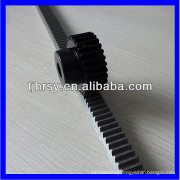 High precision Standard steel rack and gear for CNC machine